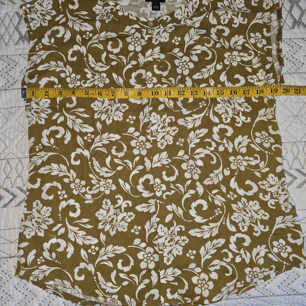 Ann Taylor Factory Floral Patterned Sz S - Picture 2 of 3